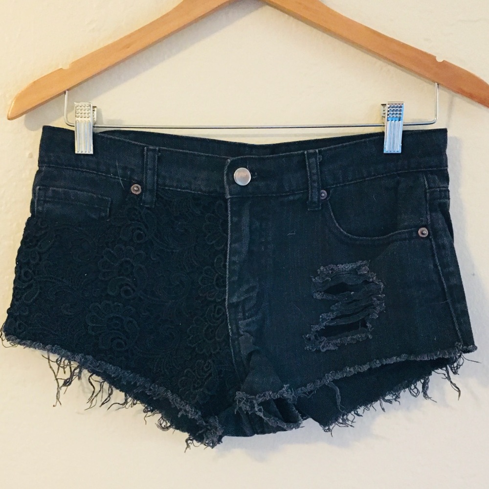 Black shorts